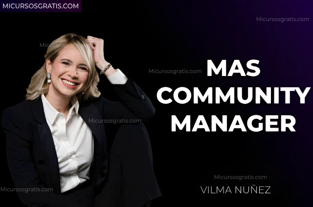 Mas community manager vilma nuñez